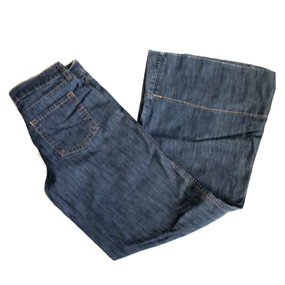 Street Denim with Super Wide Leg & Unique Hem